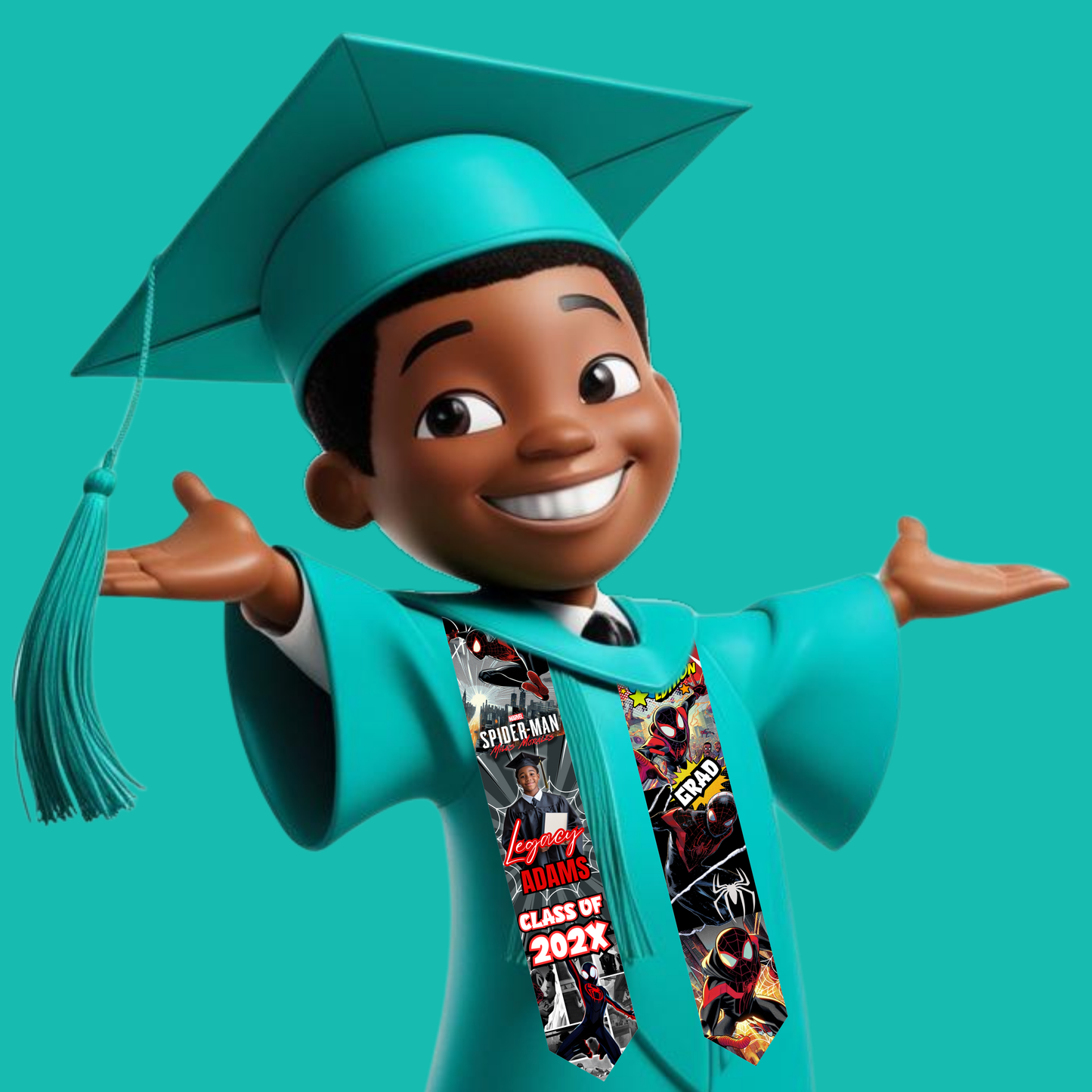 Children's 60 inch Grad Stole