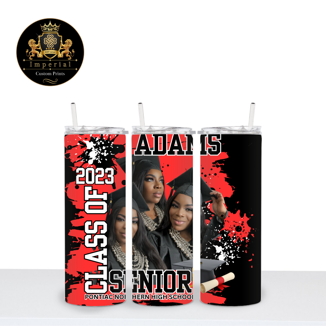 Whether it's a hold summer day or a cold winter night, our tumblers keep your beverage at the perfect temperature (hot or cold). Not to mention, we will customize your tumbler with a logo, a special photo, or even a cute quote or theme.