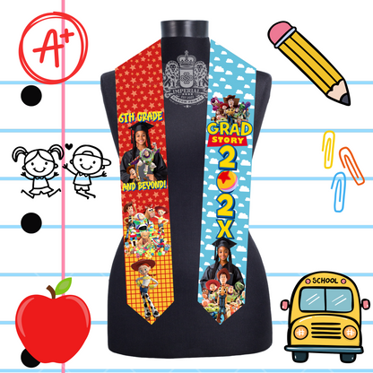 Children's 60 inch Grad Stole