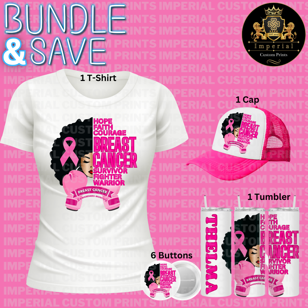 Breast Cancer Awareness Bundle (choose design)