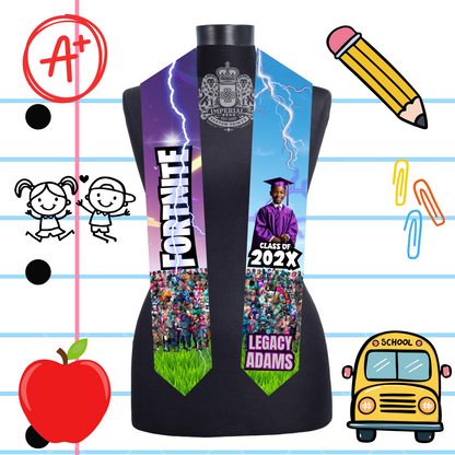 Children's 60 inch Grad Stole