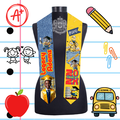 Children's 60 inch Grad Stole