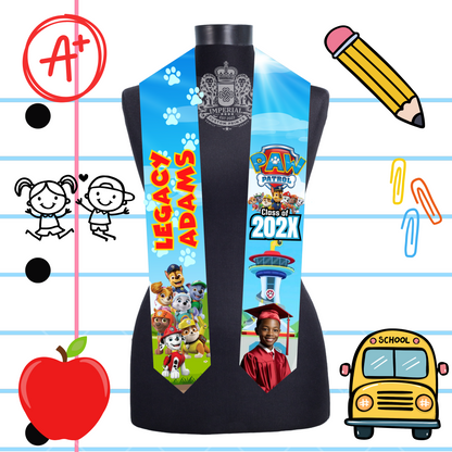Children's 60 inch Grad Stole