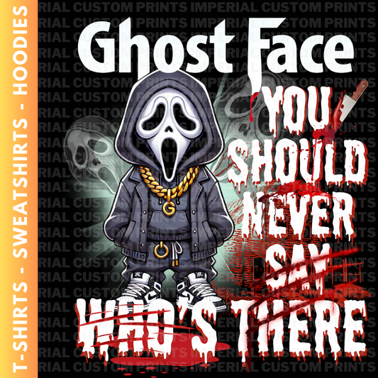 Ghostface Design (Choose shirt type/color)