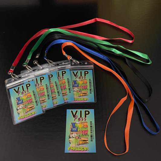 Custom VIP Lanyards (MOQ=12)