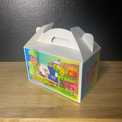 Custom Large Gable Favor Boxes (MOQ=12)