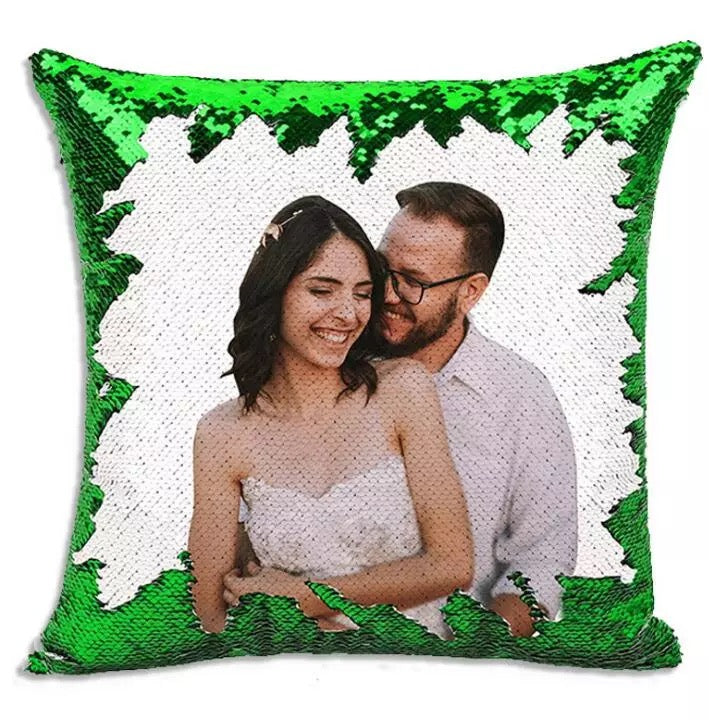 Reversible Sequins Pillow Cover