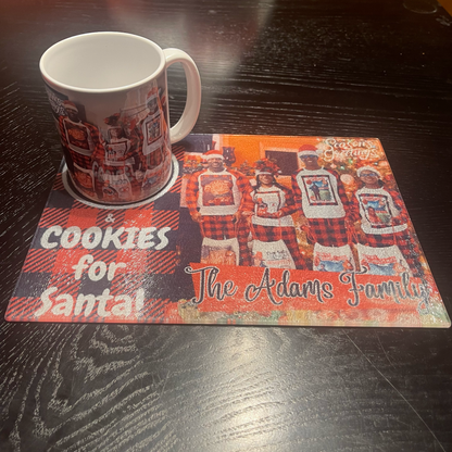 Santa's Milk and Cookie Tray