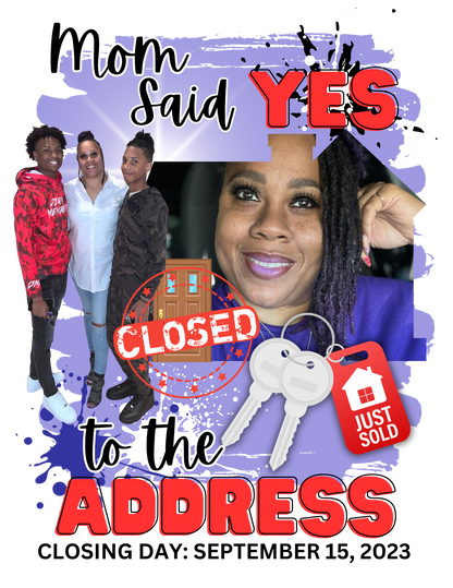 Yes to the Address Tee (Design Fee Included)