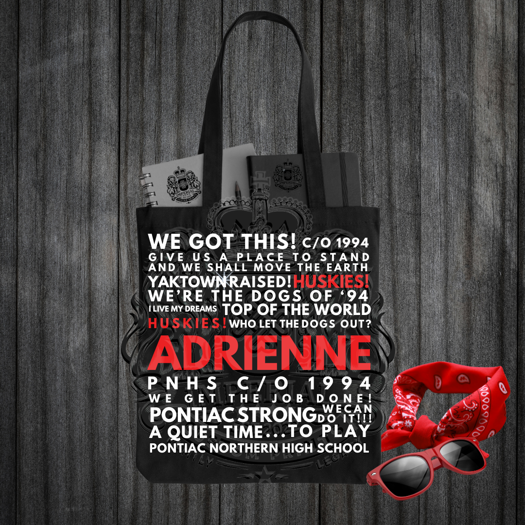 Personalized PNHS Tote Bag