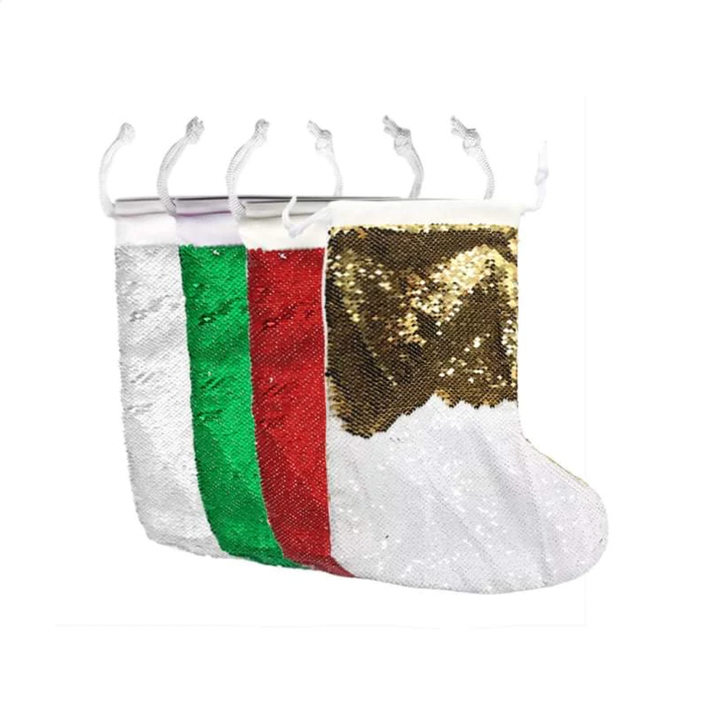 Sequin Christmas Stocking